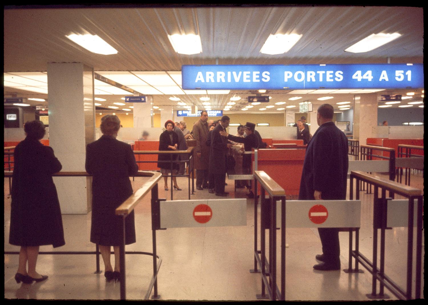 1961, la frontière, 1er étage.