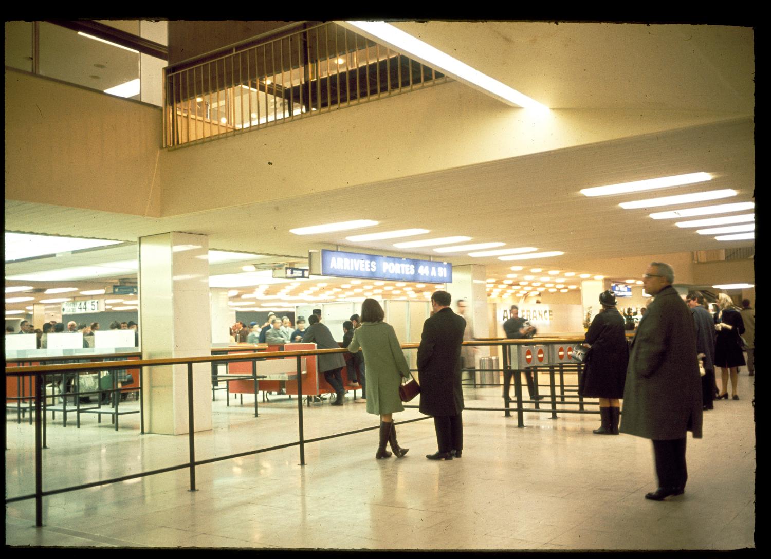 1970, la frontière, 1er étage.