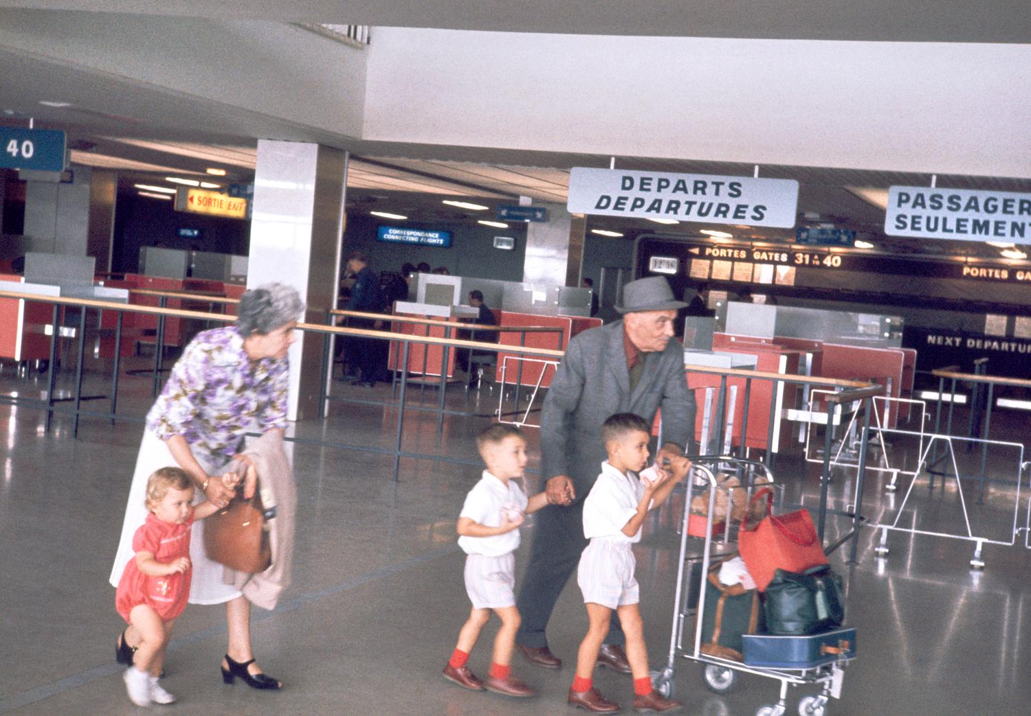 1961, la frontière, 1er étage.
