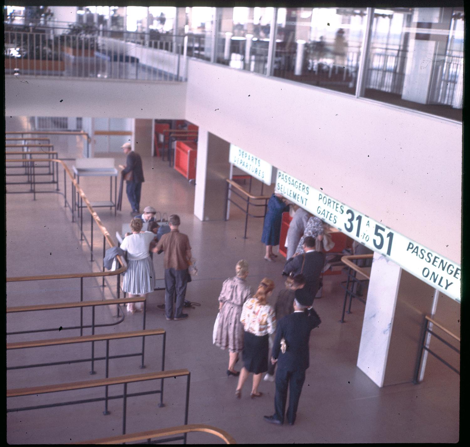 1961, la frontière, 1er étage.