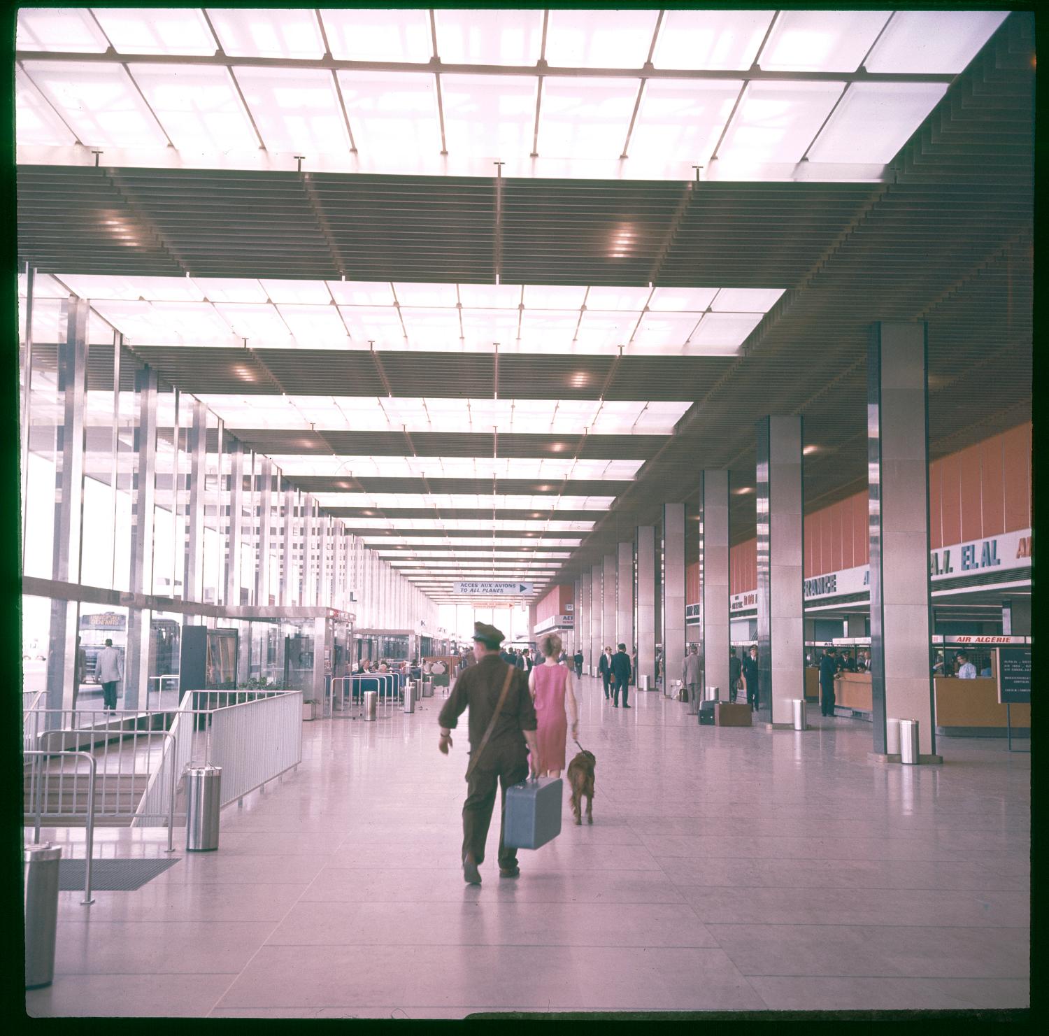 1961, le Grand Hall, rez-de-chaussée.