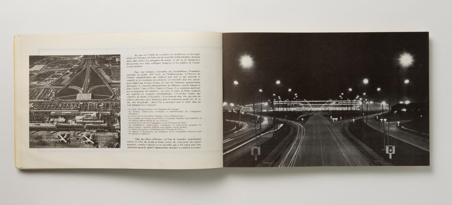"Installations Terminales Orly", brochure éditée par l'Aéroport de Paris, 1961.