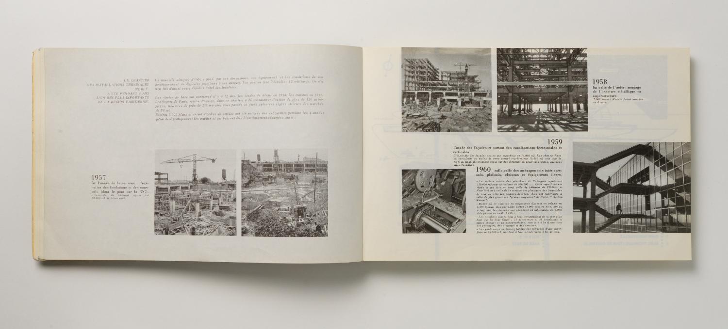 "Installations Terminales Orly", brochure éditée par l'Aéroport de Paris, 1961.