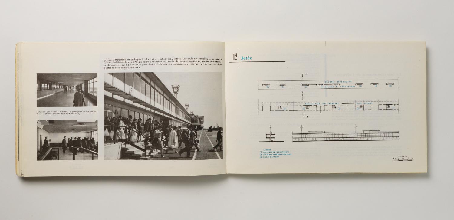 12 Jetée, "Installations Terminales Orly", brochure éditée par l'Aéroport de Paris, 1961.