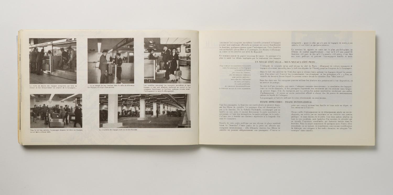 13 L'exploitation de l'aérogare, "Installations Terminales Orly", brochure éditée par l'Aéroport de Paris, 1961.