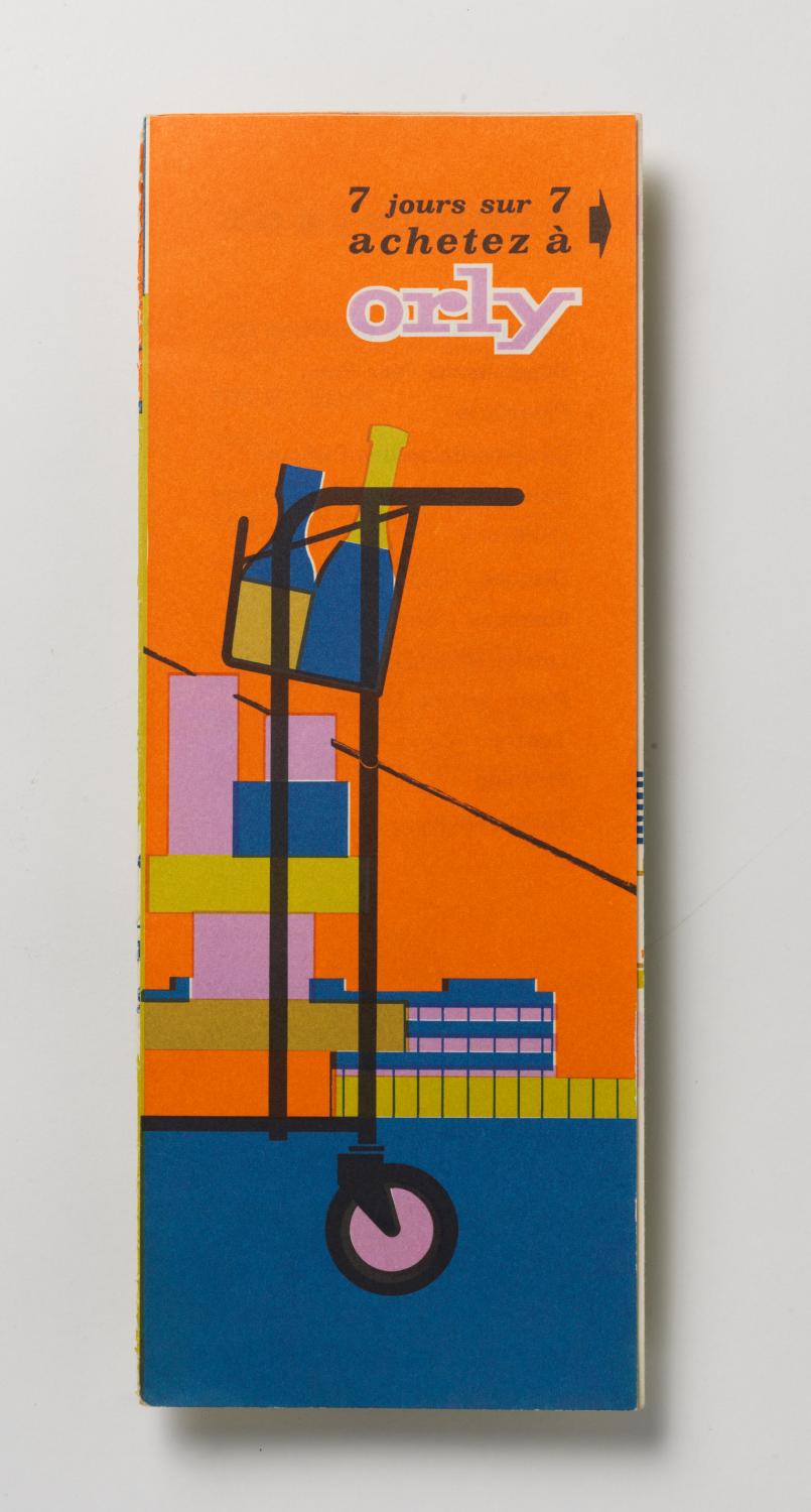 "Orly à votre service", dépliant publié par l'Aéroport de Paris, 1965.