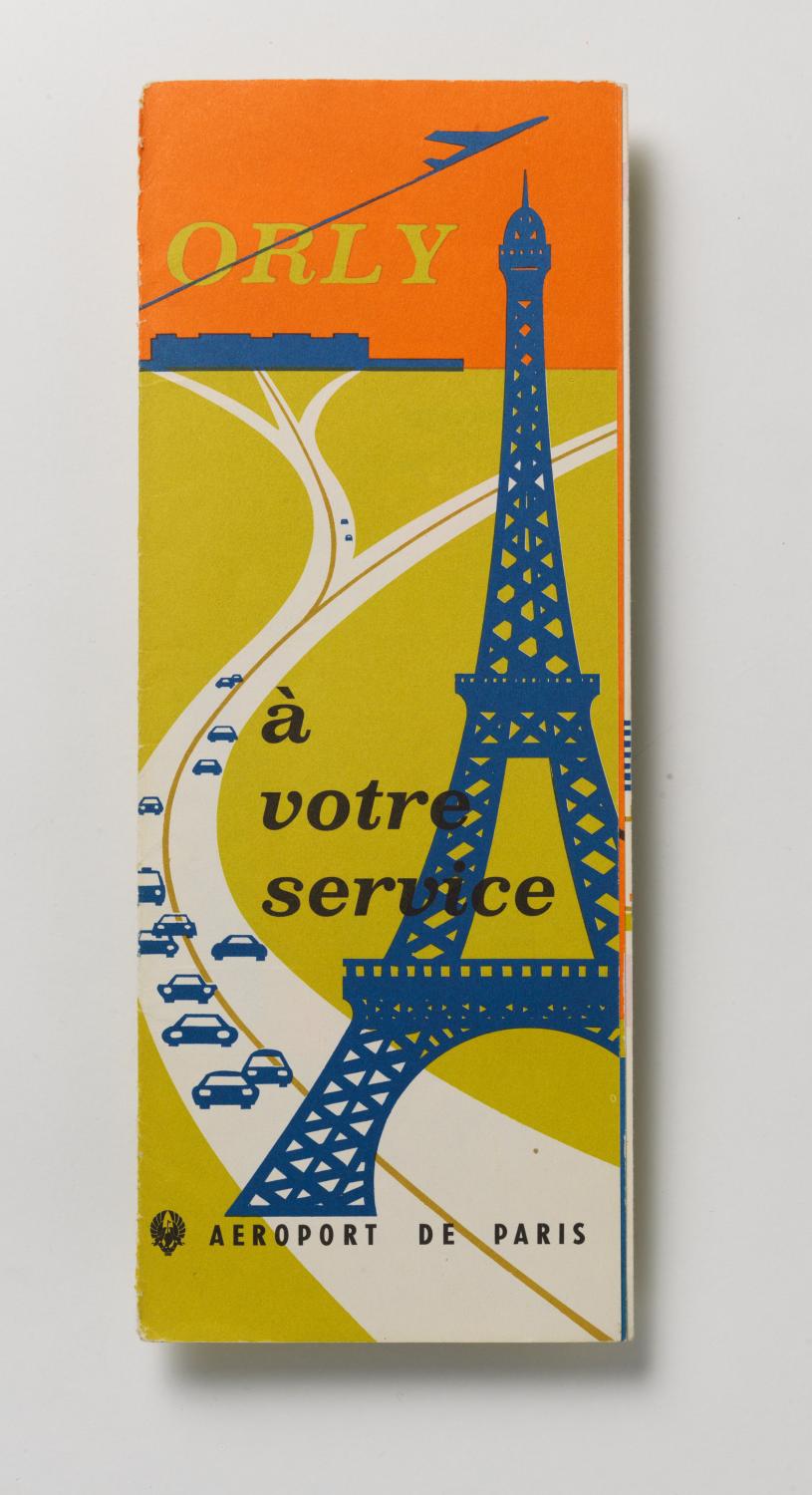"Orly à votre service", dépliant publié par l'Aéroport de Paris, 1965.