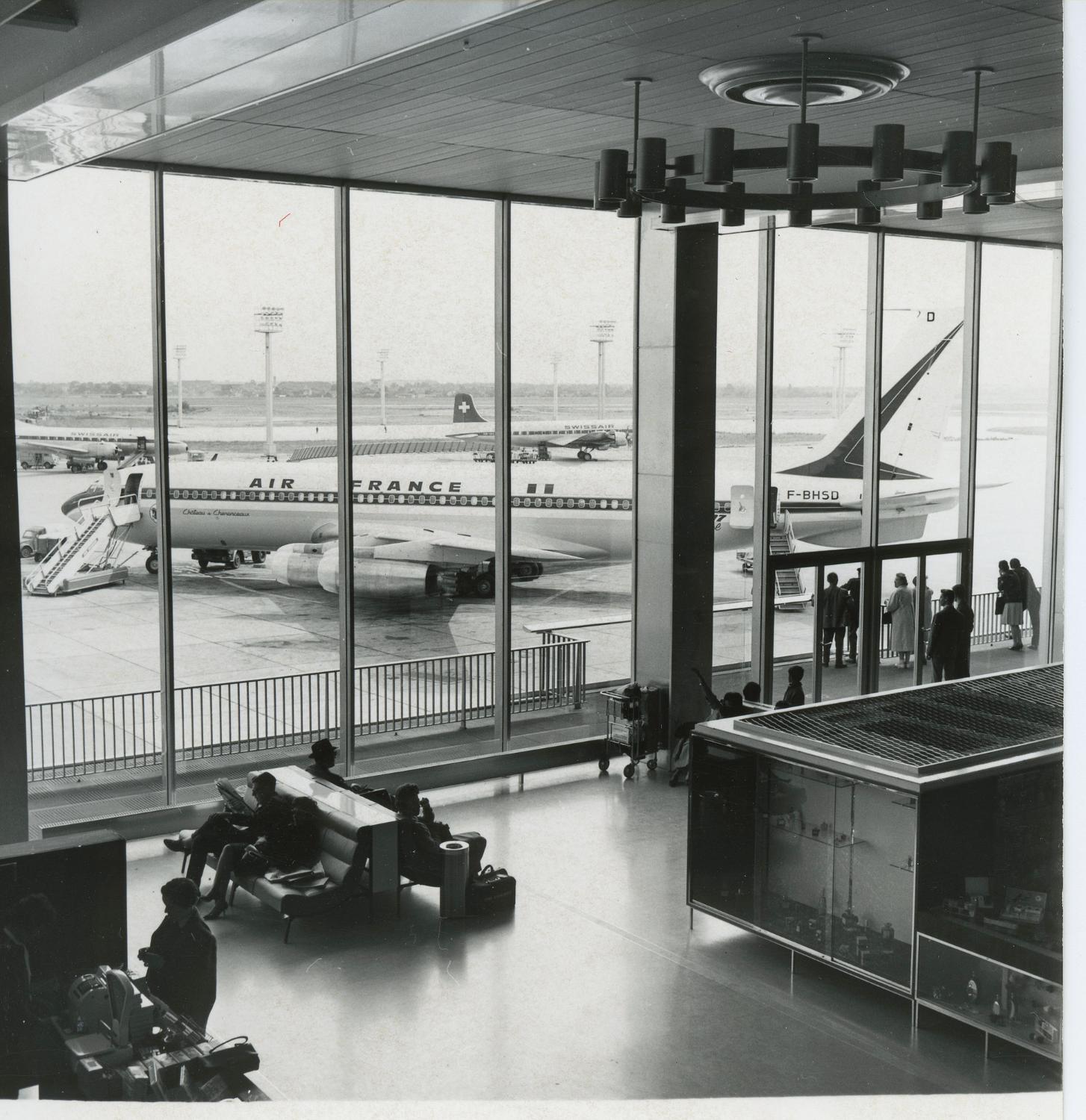 1961, la Galerie marchande, 1er étage.