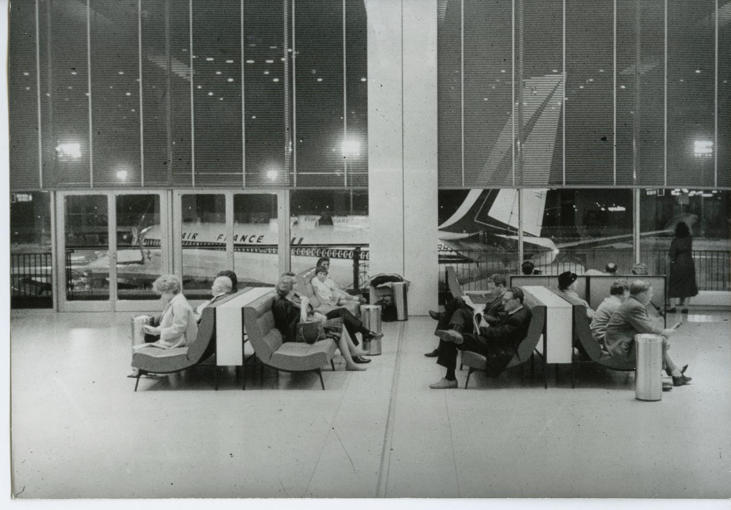 1961, la Galerie marchande, 1er étage.