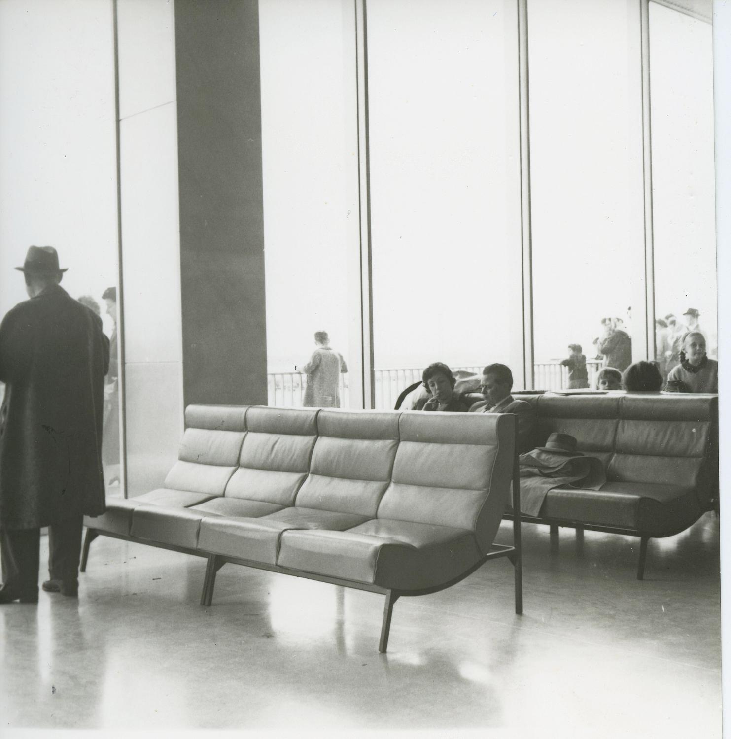 1961, la Galerie marchande, 1er étage.