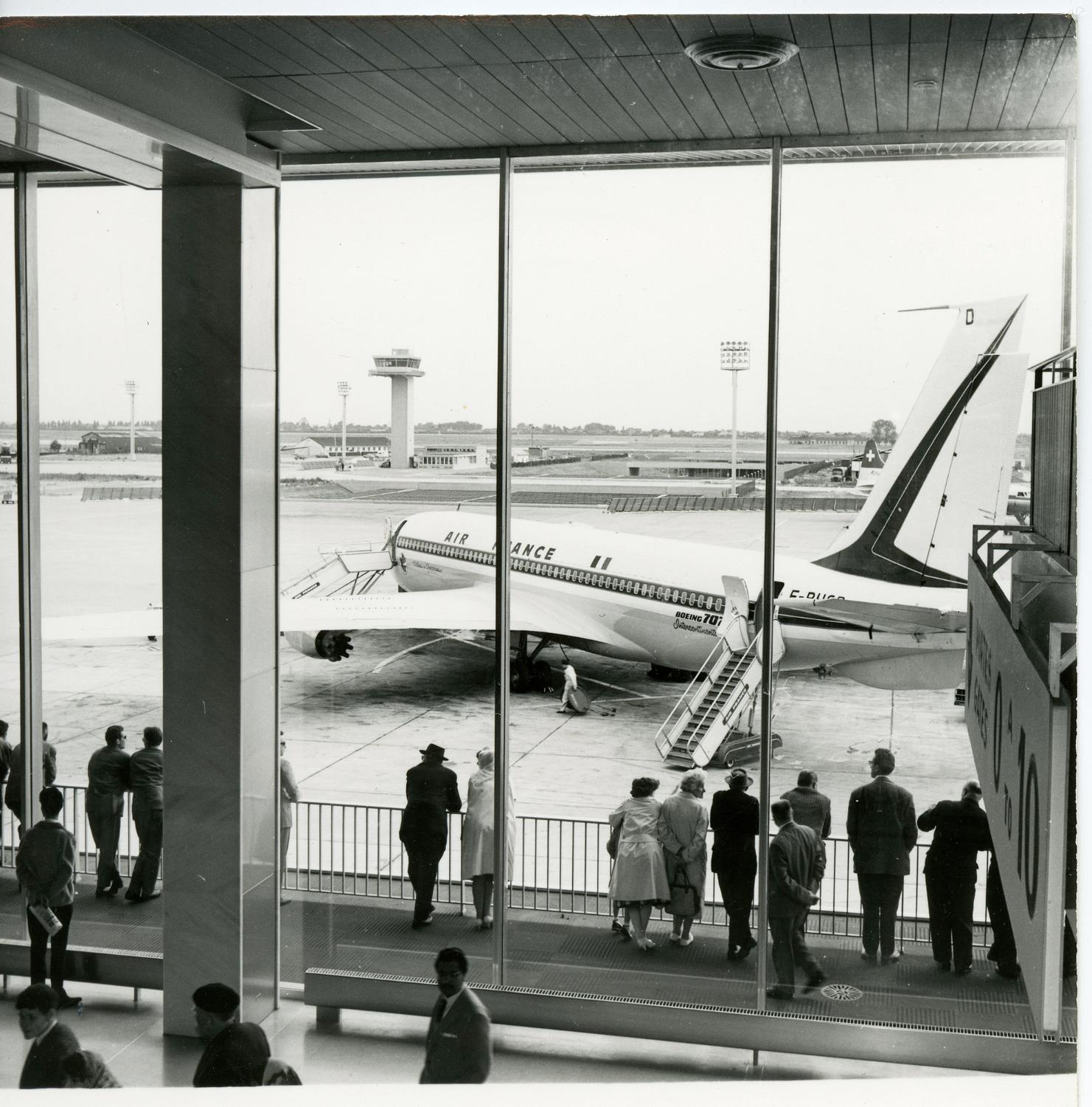 1961, la Galerie marchande, 1er étage.