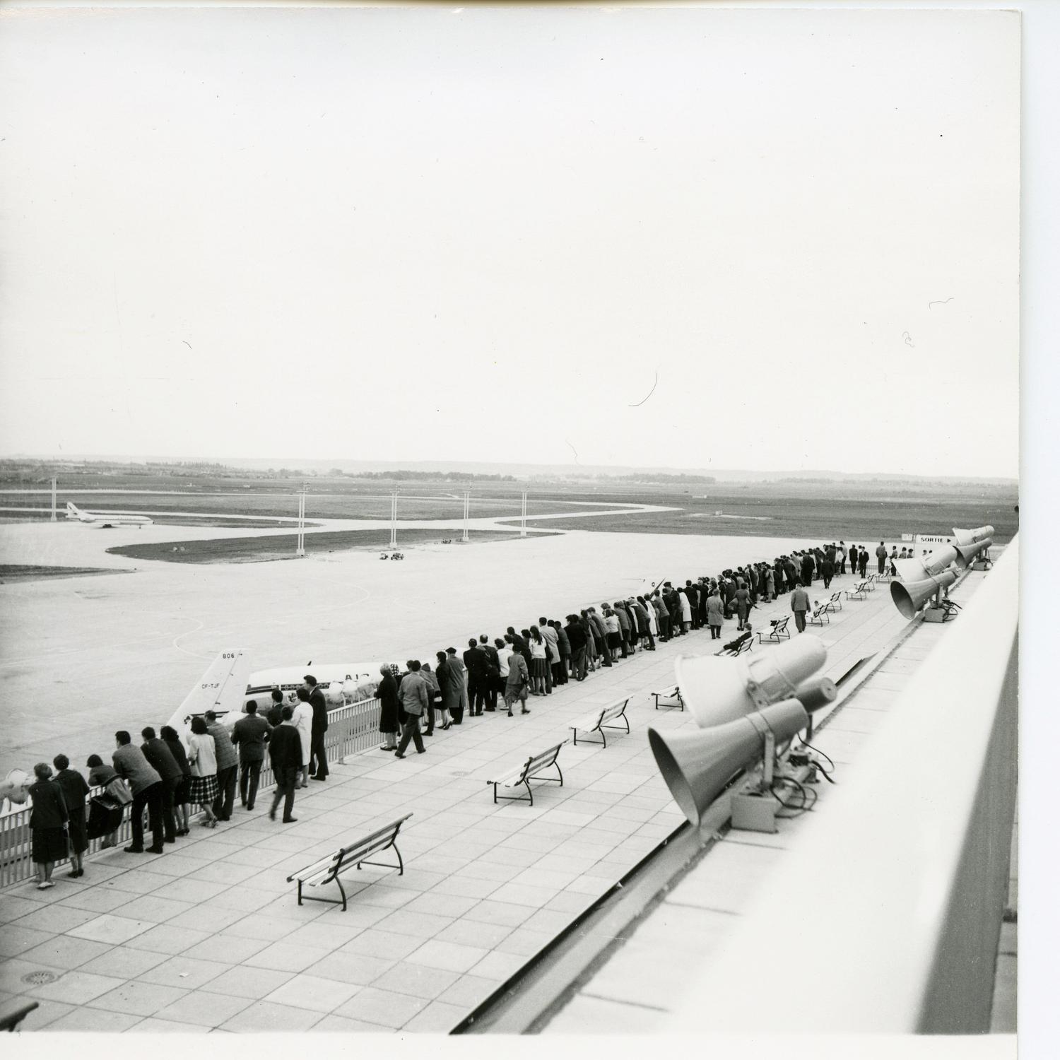 1961, les terrasses, 4ème étage.