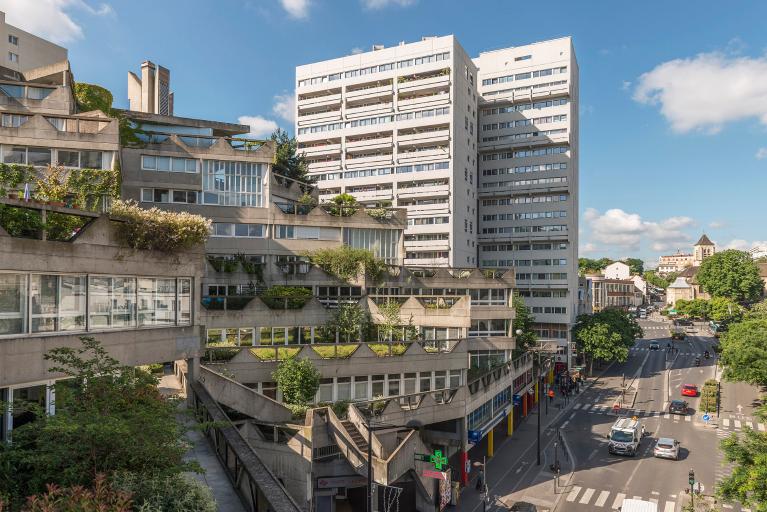 Vue générale de l'ensemble de logements "Jeanne Hachette" 