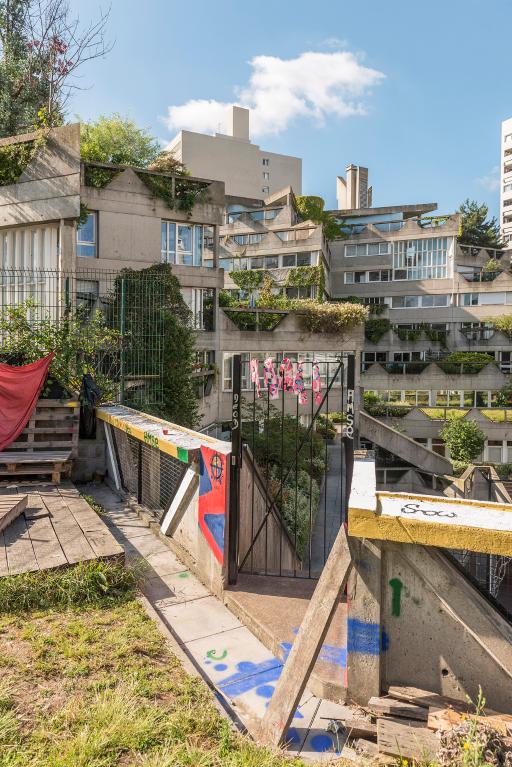 Vue générale des jardins en terrasse (2)