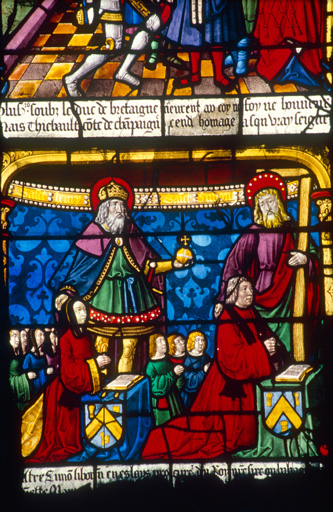 Verrière : baie n°3, donateurs