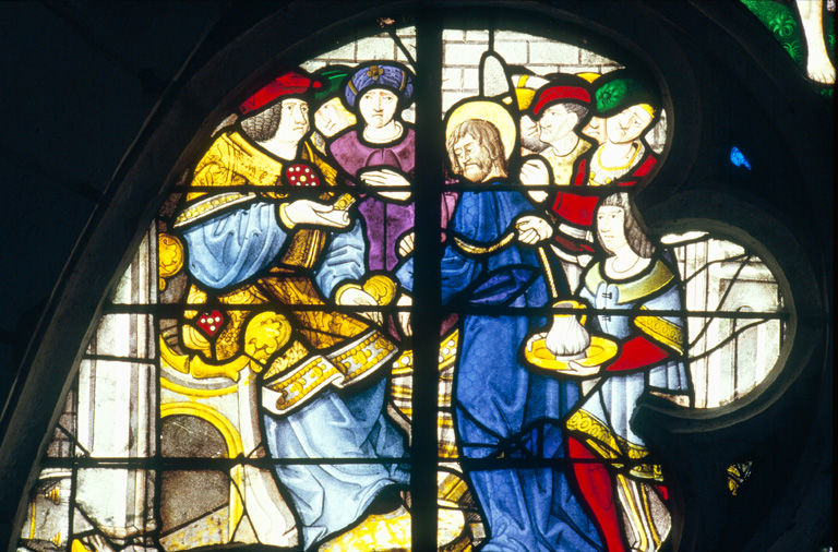 Verrière : baie n°1, Passion