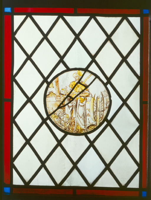 Verrière : sainte Catherine