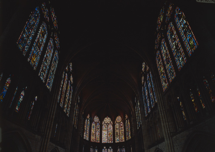 Vue d'ensemble depuis la croisée du transept