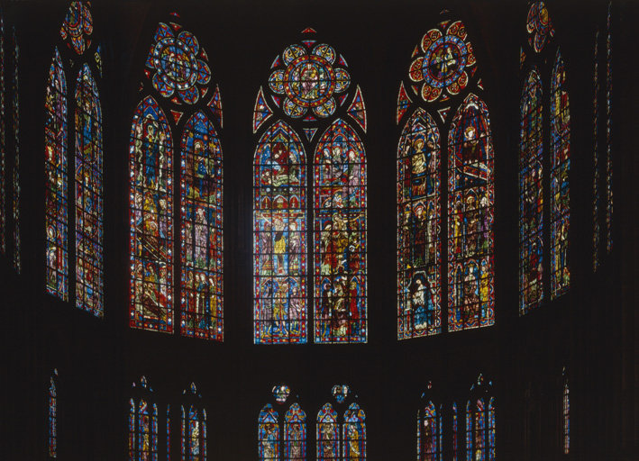 Vue d'ensemble depuis la croisée du transept