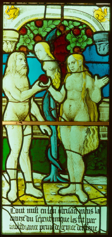 Verrière : le Péché originel