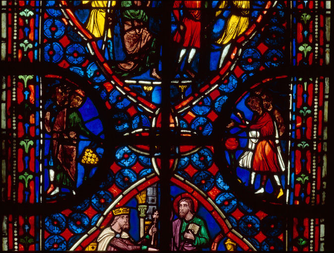 Verrière figurée : Martyre de saint André (baie 11)