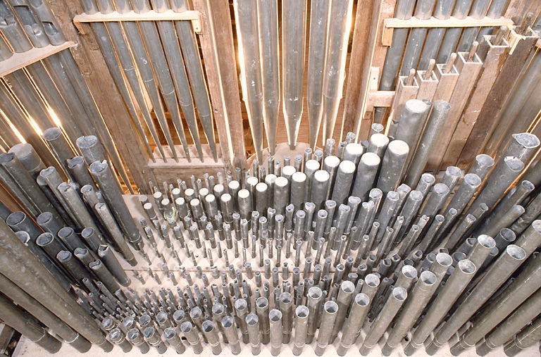 Orgue de tribune : partie instrumentale de l'orgue