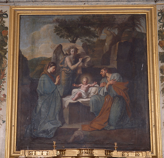 3 tableaux : saint Pierre, saint Paul, Repos pendant la Fuite en Egypte