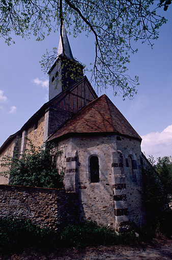 Vue du chevet.