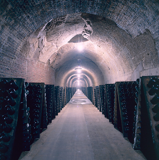 Vue des caves.