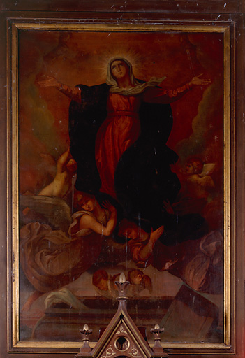 Retable, tableau (du maître-autel) : l'Assomption