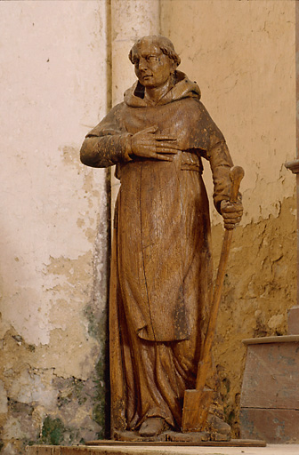 Statue : saint Fiacre