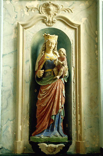 Statue : Vierge à l'Enfant