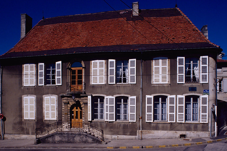 Vue du sud et de la travée principale décorée.