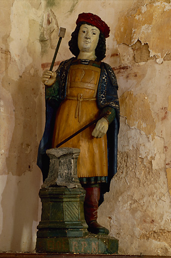 Statue : saint Eloi