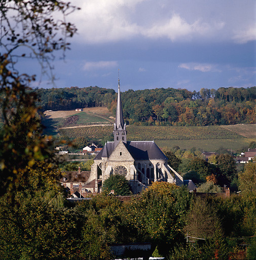 Vue d'ensemble depuis l'ouest.