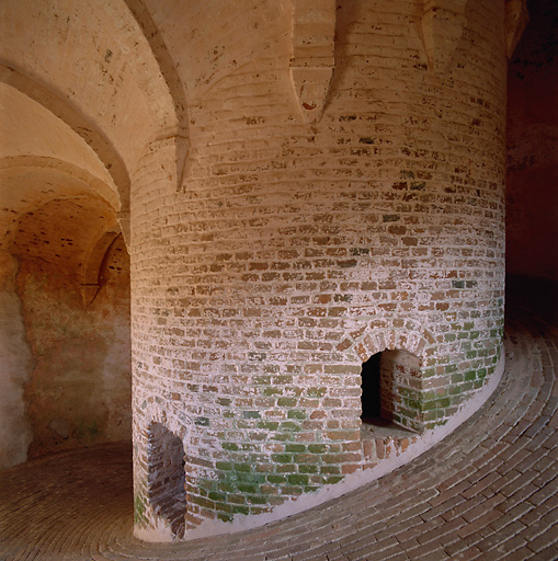 Vue de la rampe.