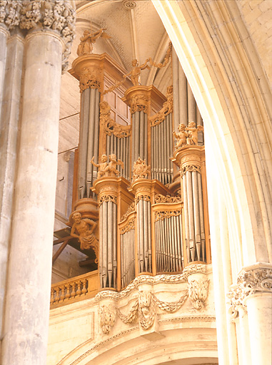 Vue de l'orgue.