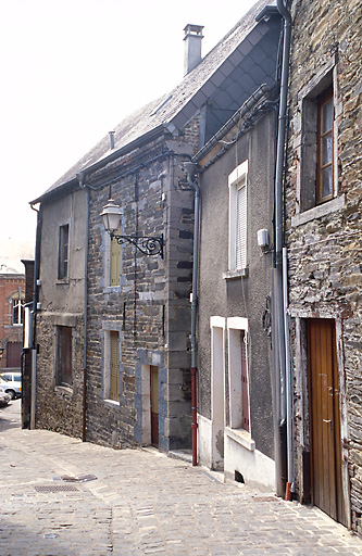 Vue de maisons.