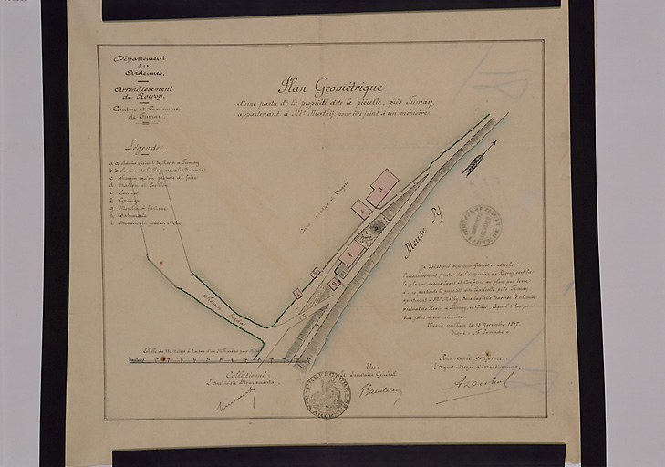 Plan général du site.