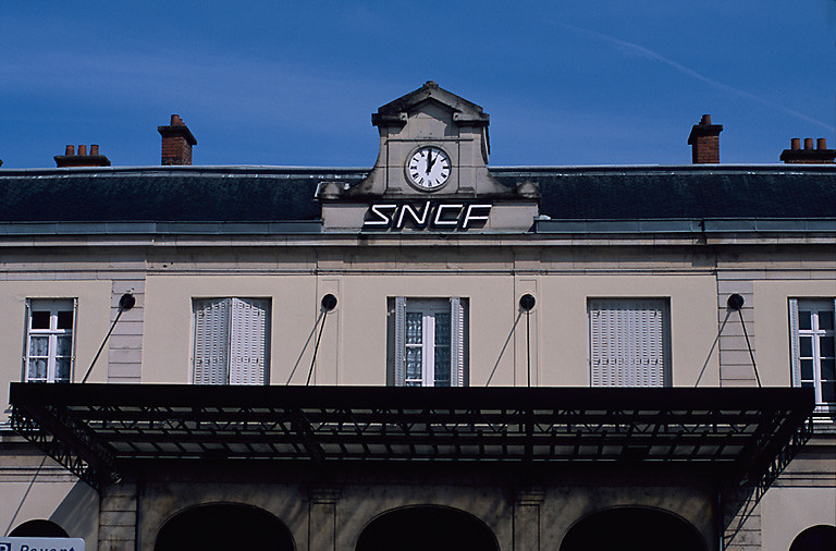 Vue du niveau supérieur, façade principale.