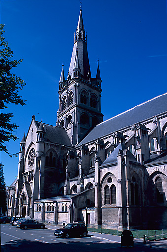 Vue de la façade.