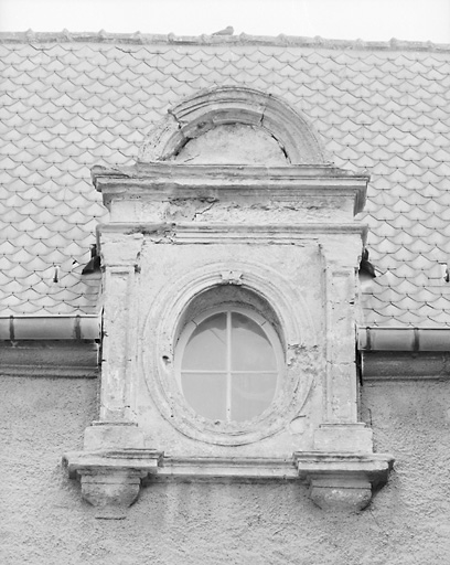 Détail d'une lucarne.