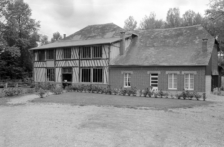 Atelier de fabrication, élévation antérieure.