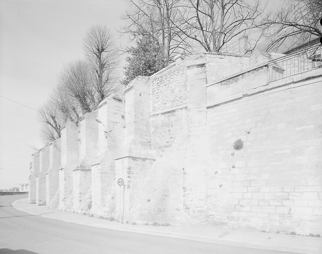 Elévation Sud de l'abbaye