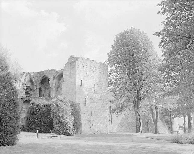 Vue de situation de la porte de Soissons