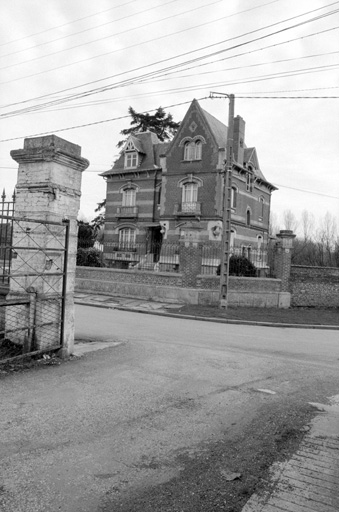 Logement patronal, élévation antérieure.
