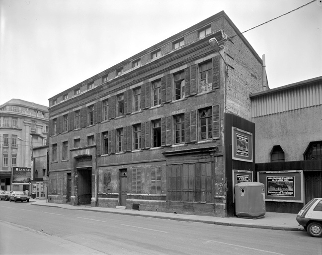 Elévation antérieure de l'imprimerie.