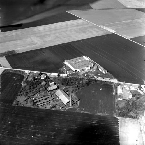 Vue générale de l'usine.