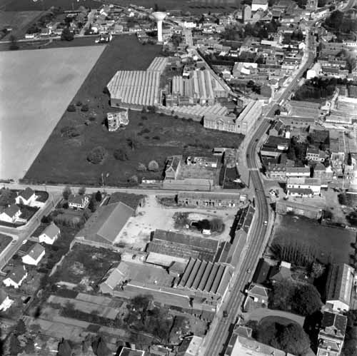 Vue générale de l'usine.