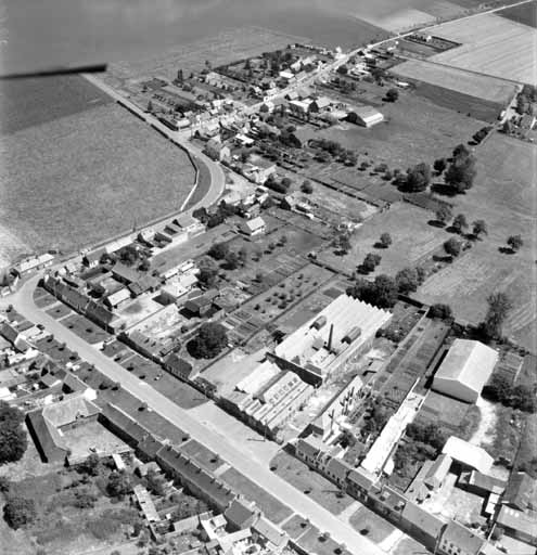 Vue générale de l'usine.